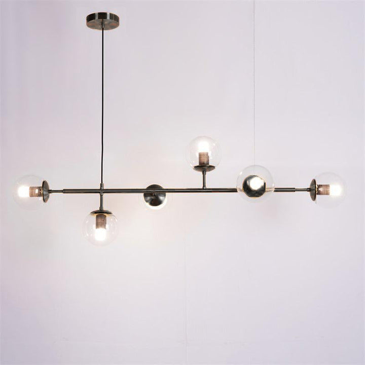 Lustra Suspension Orb Laiton Verre Pour Salon - Neutralighting