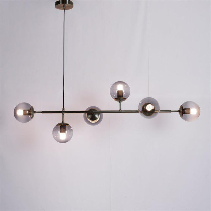 Lustra Suspension Orb Laiton Verre Pour Salon - Neutralighting