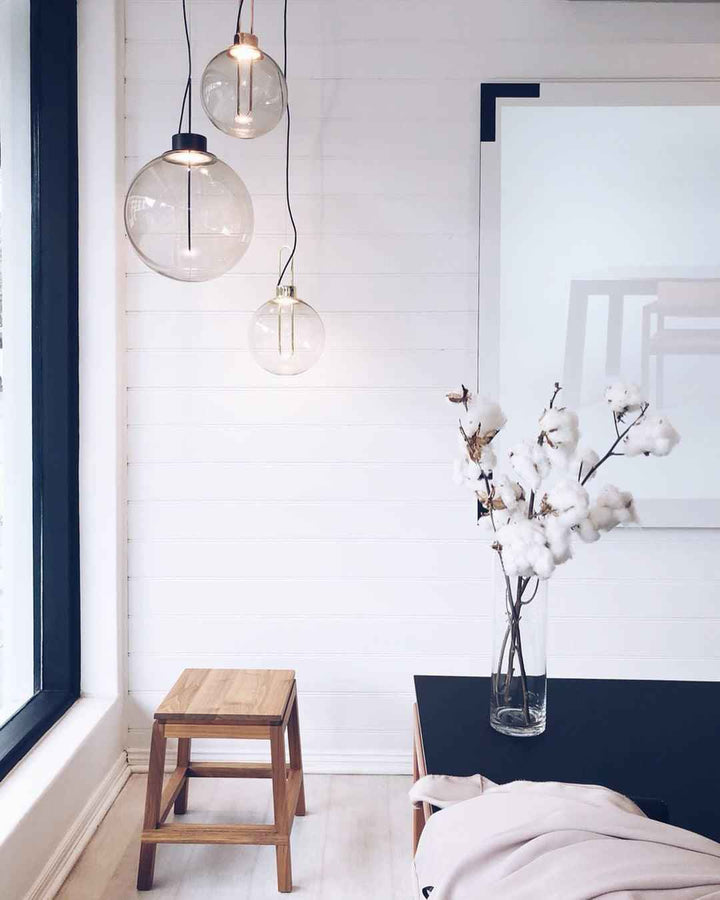 Lampe Aero en Verre – Élégance Moderne