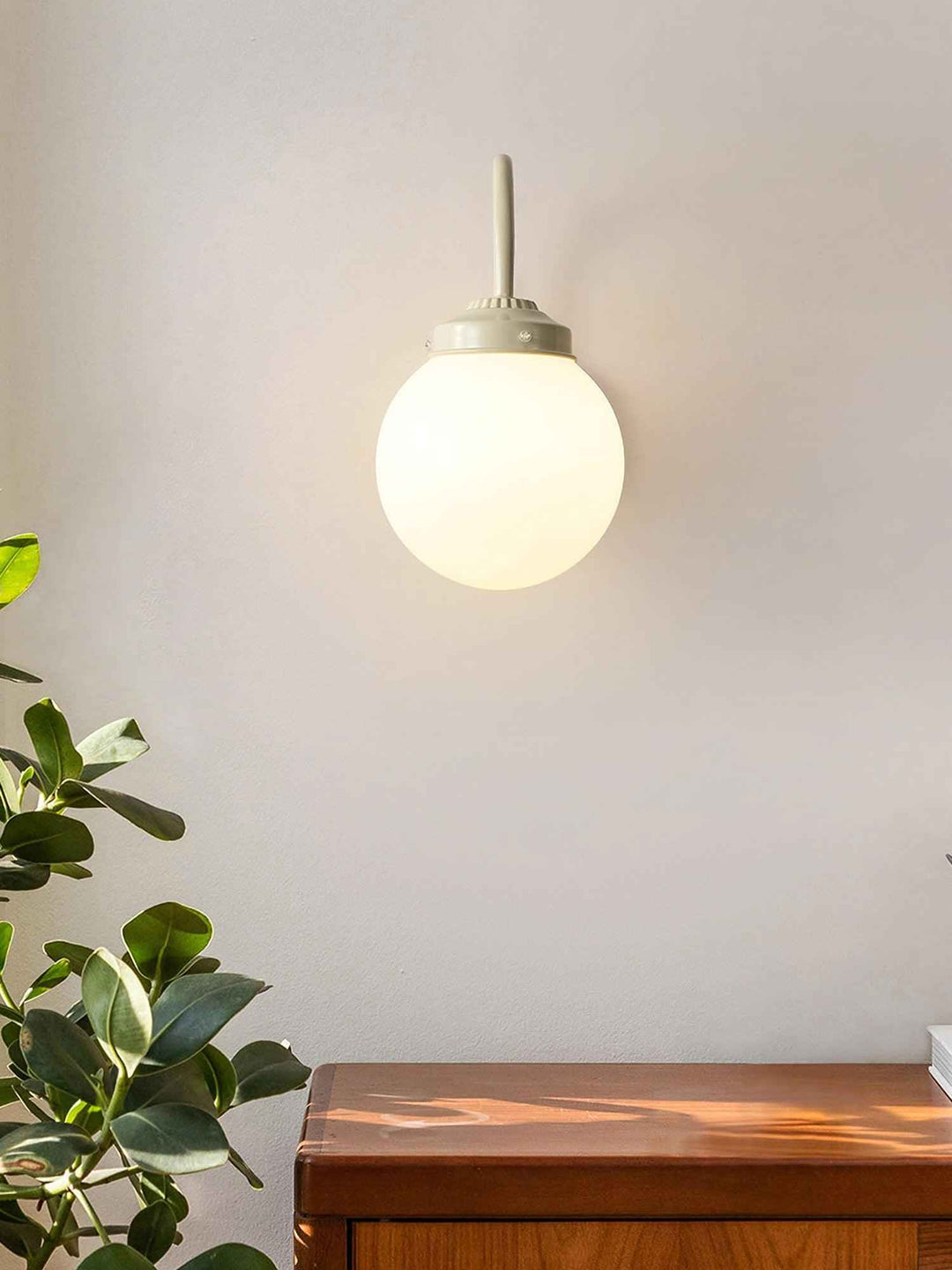 Zomareth Verre 15cm Beige LED 40W