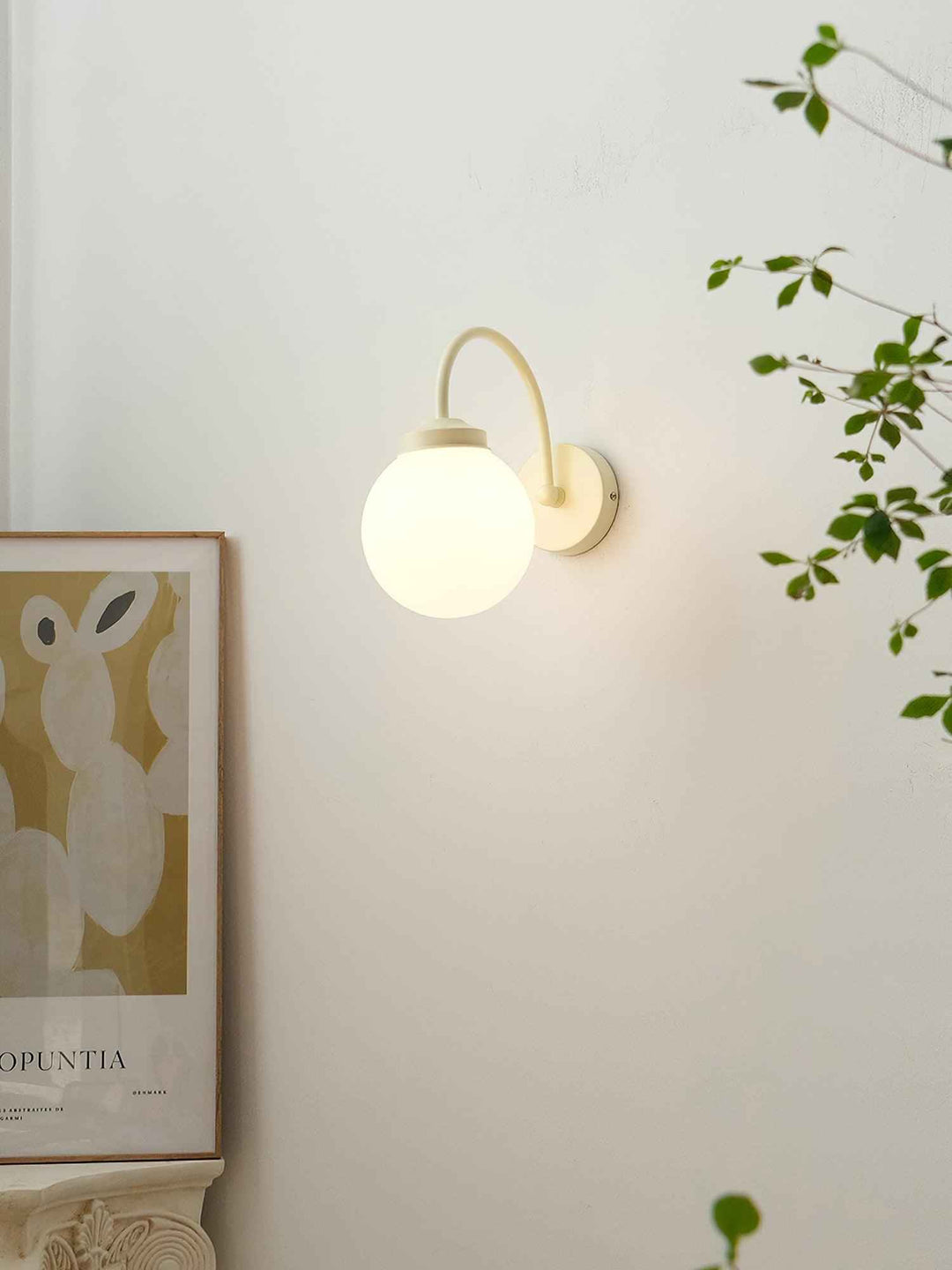 Zomareth Verre 15cm Beige LED 40W