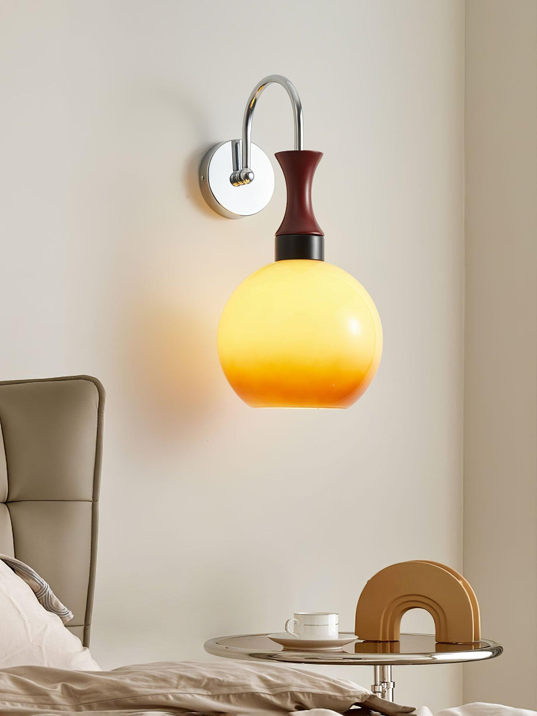 Cishael Applique Murale Art Nordic en Verre - Neutralighting