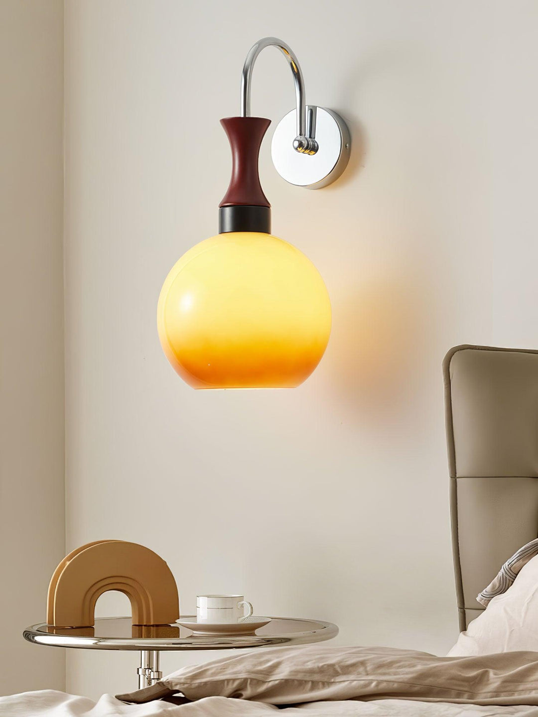 Cishael Applique Murale Art Nordic en Verre - Neutralighting
