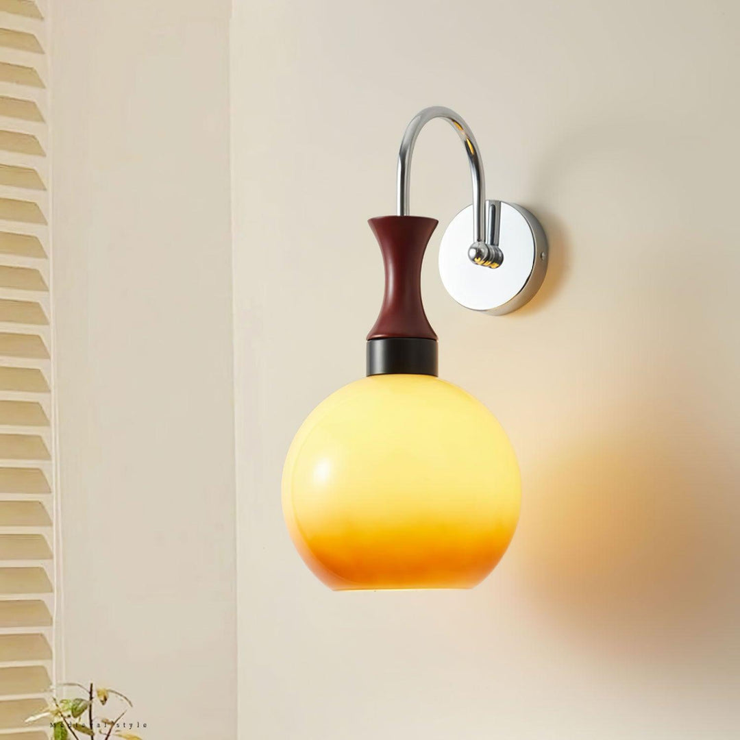 Cishael Applique Murale Art Nordic en Verre - Neutralighting