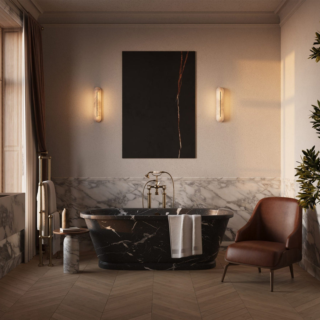 Armaryra Applique Murale Oblongue en Albâtre - Neutralighting