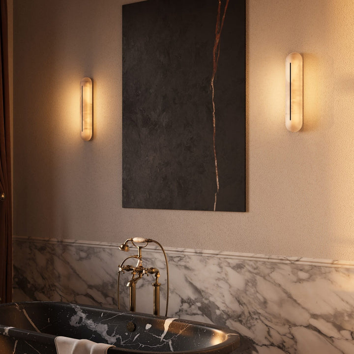 Armaryra Applique Murale Oblongue en Albâtre - Neutralighting