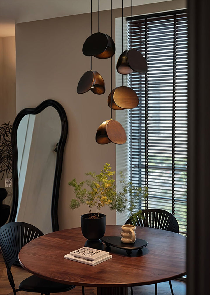 Tavro Lampe Pendante en Bois Minimaliste - Neutralighting