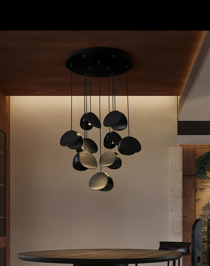 Tavro Lampe Pendante en Bois Minimaliste - Neutralighting