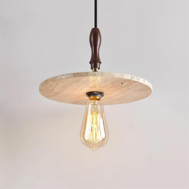 Ritta Lampe Pendante Orbit Moderne en Travertin - Neutralighting