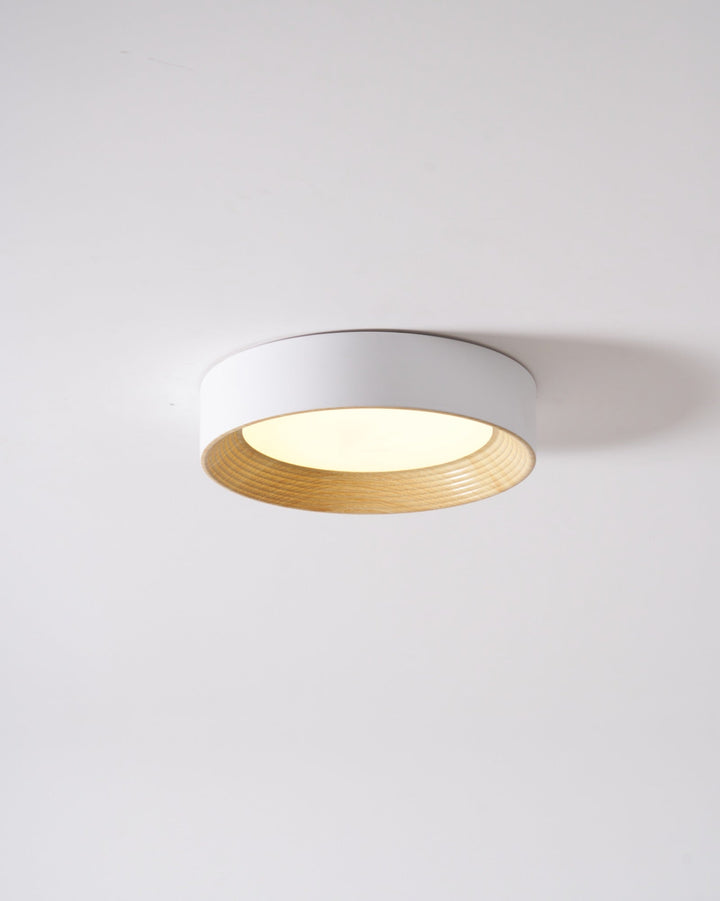 Solara Plafonnier Bois Anneau Minimaliste Réglable - Neutralighting