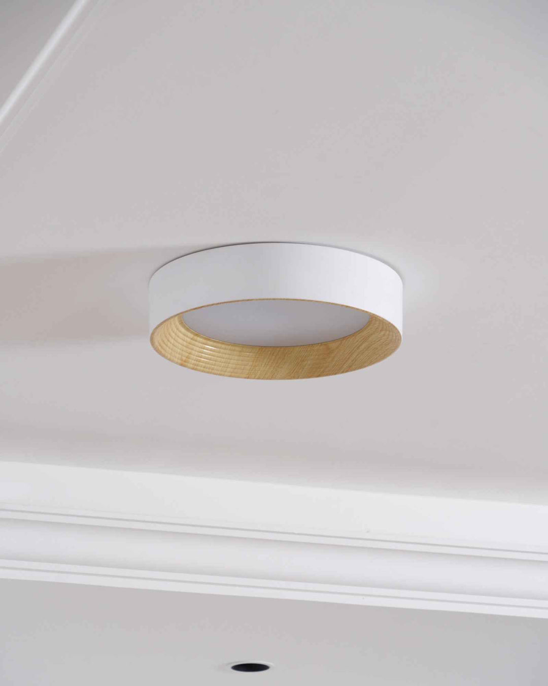 Solara Acrylique 35cm Blanc LED 24W