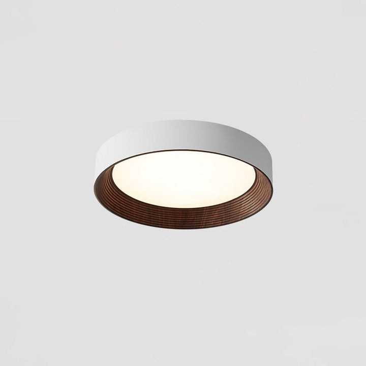 Solara Plafonnier Bois Anneau Minimaliste Réglable - Neutralighting