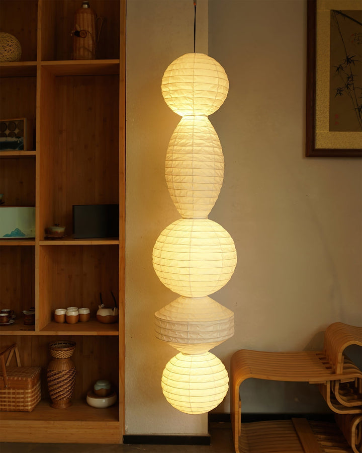 Solara Lampe Pendante en Papier Minimaliste - Neutralighting