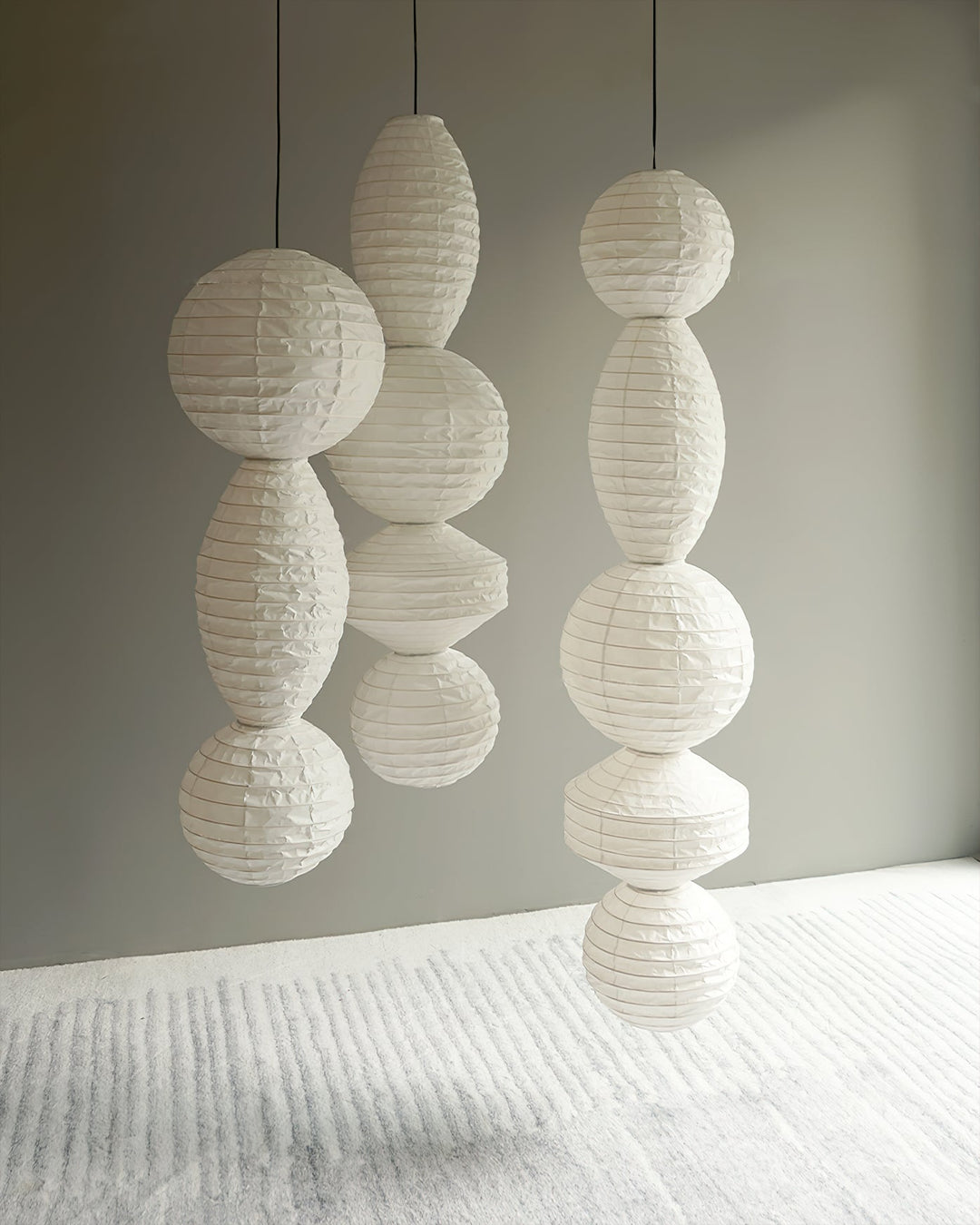 Solara Lampe Pendante en Papier Minimaliste - Neutralighting