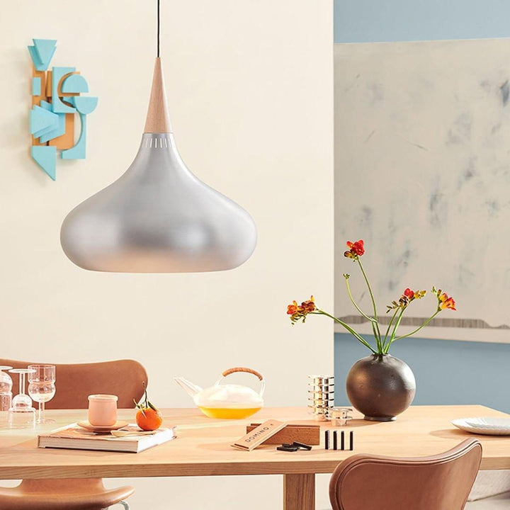 Eldara Suspension Industrielle en Aluminium et Bois - Neutralighting