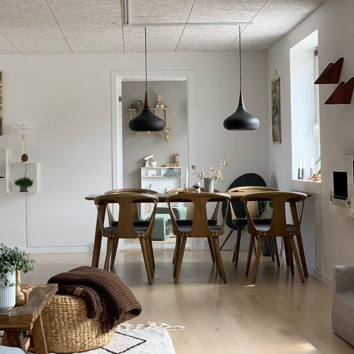 Eldara Suspension Industrielle en Aluminium et Bois - Neutralighting
