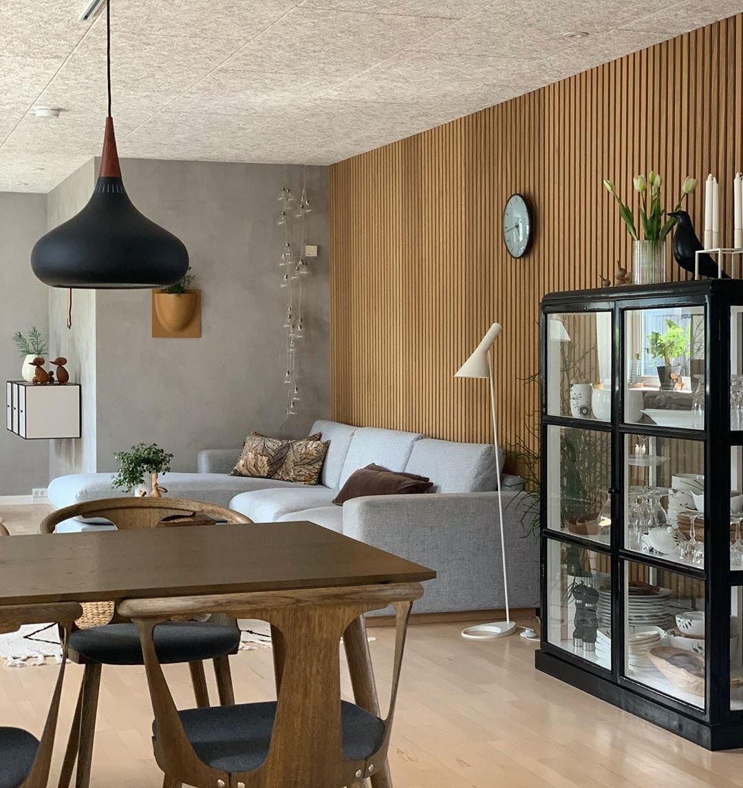 Eldara Suspension Industrielle en Aluminium et Bois - Neutralighting