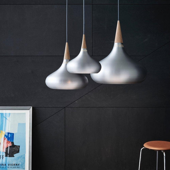 Eldara Suspension Industrielle en Aluminium et Bois - Neutralighting