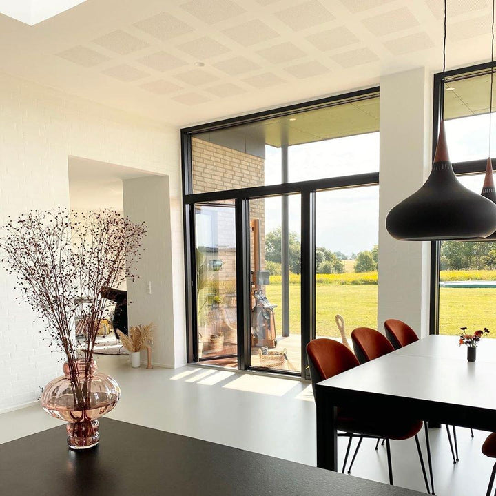 Eldara Suspension Industrielle en Aluminium et Bois - Neutralighting