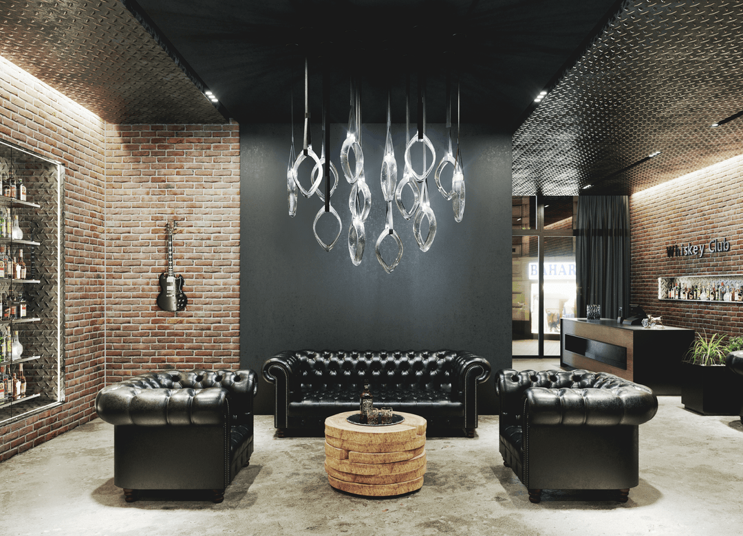 Ivvyne Lustre Moderne et Élégant en Verre - Neutralighting