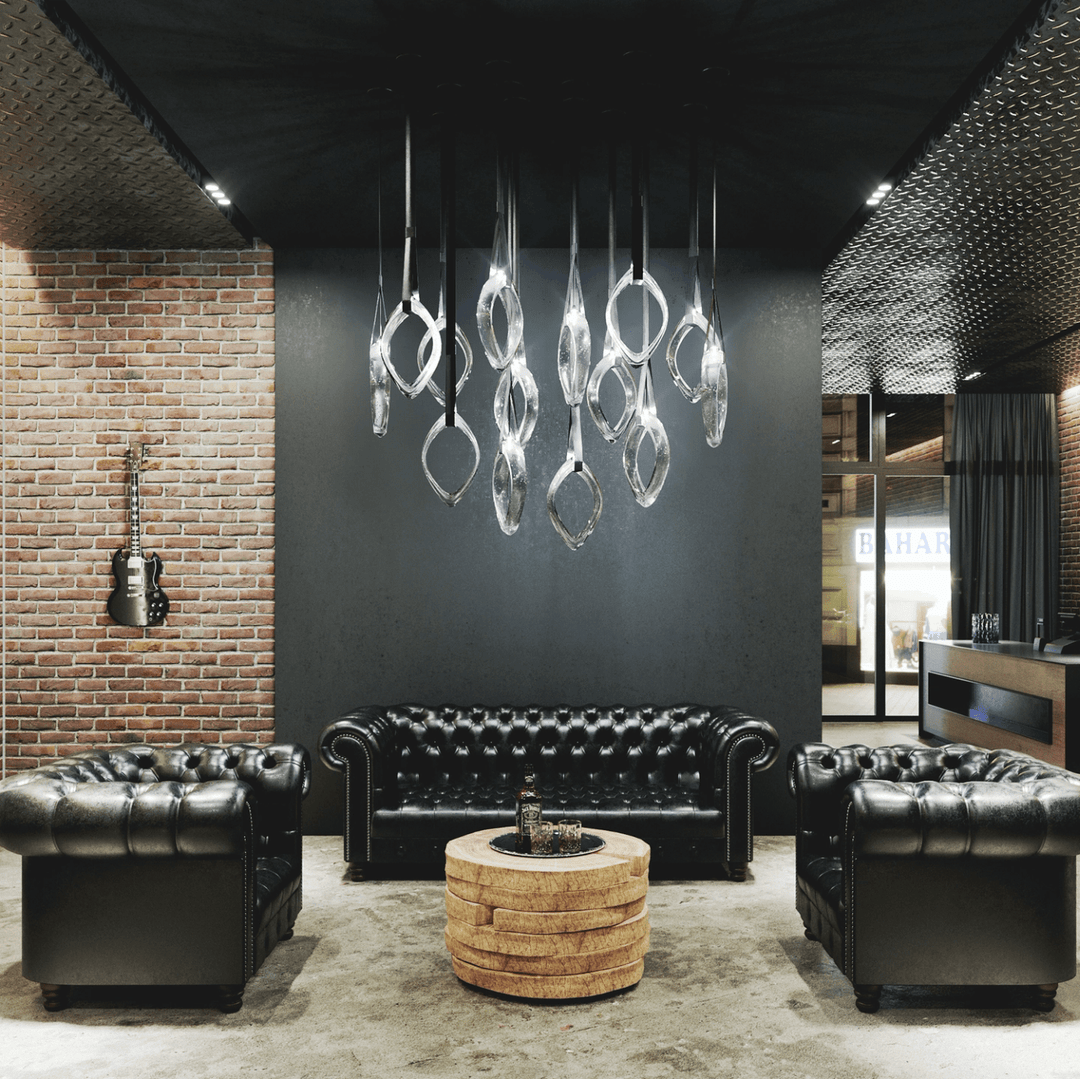 Ivvyne Lustre Moderne et Élégant en Verre - Neutralighting