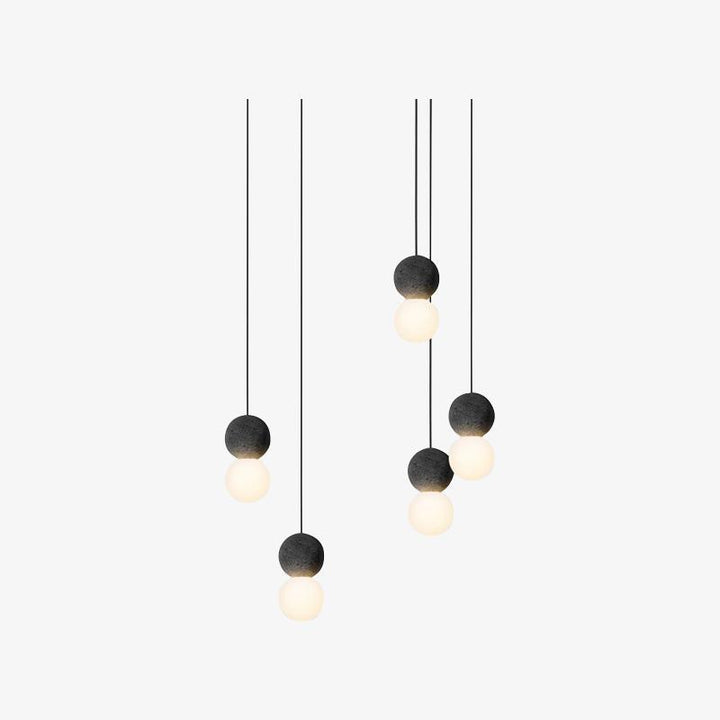 Solvicen Suspension Minimaliste en Ciment - Neutralighting