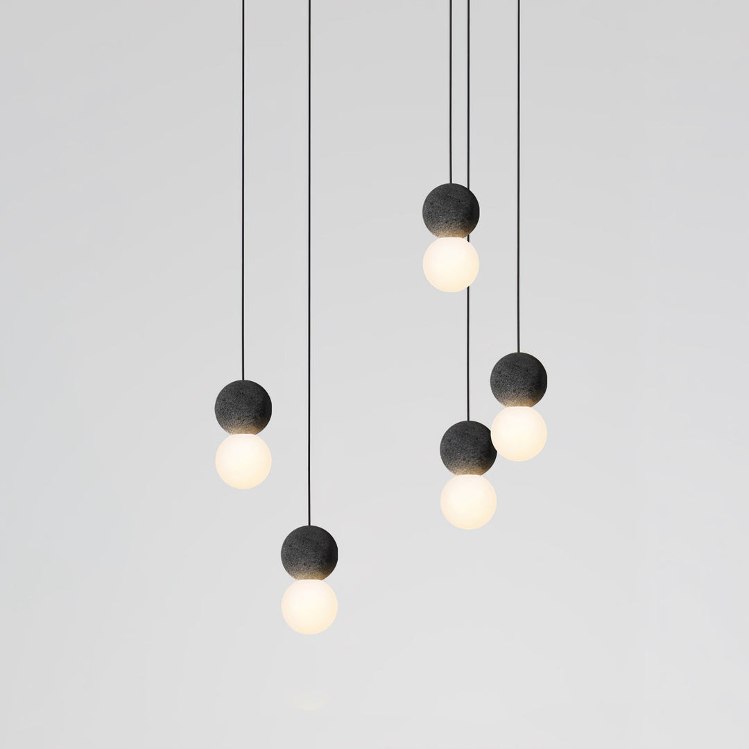 Solvicen Suspension Minimaliste en Ciment - Neutralighting