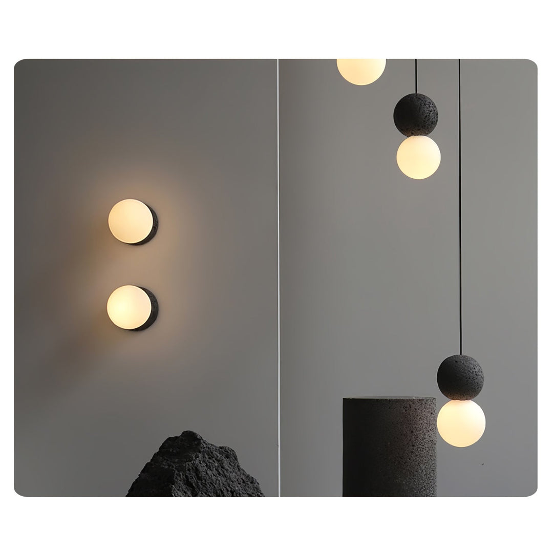 Solvicen Suspension Minimaliste en Ciment - Neutralighting