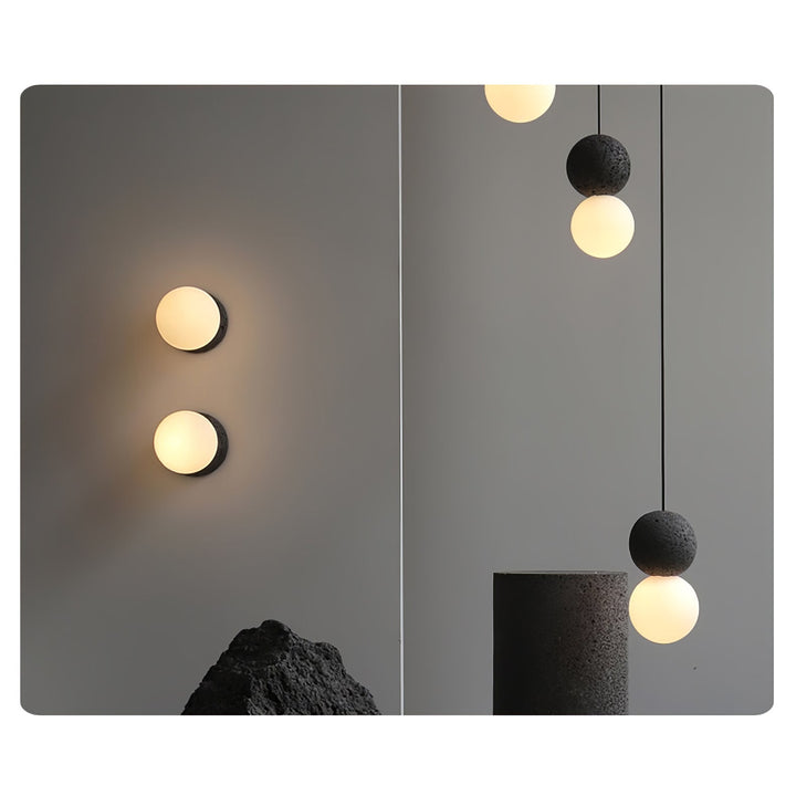 Solvicen Suspension Minimaliste en Ciment - Neutralighting