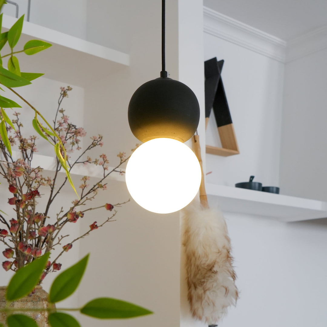 Solvicen Suspension Minimaliste en Ciment - Neutralighting