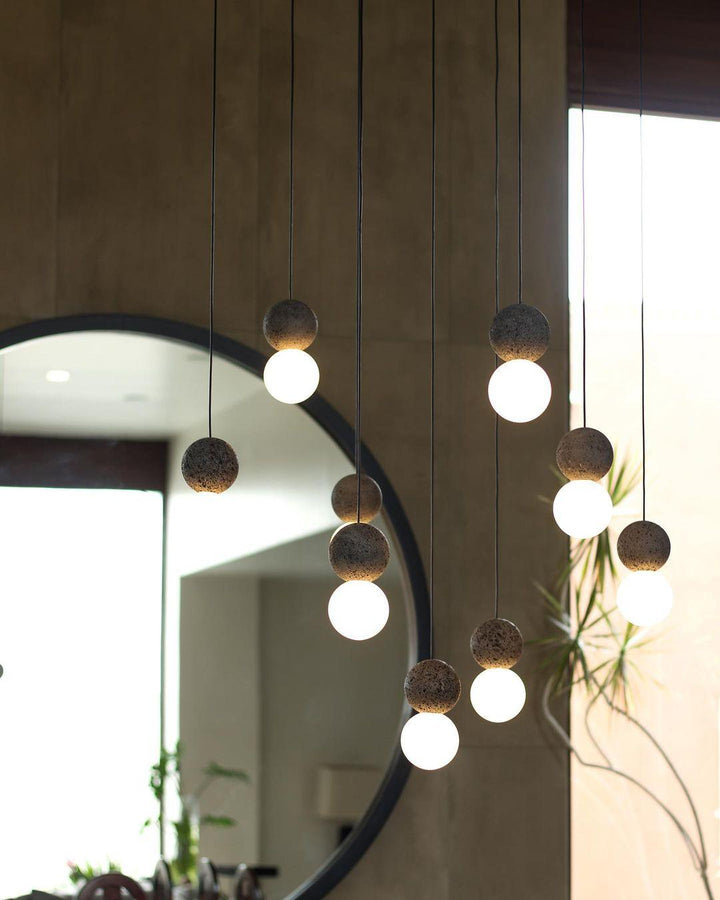 Gemma Lampe Pendante Moderne en Ciment - Neutralighting
