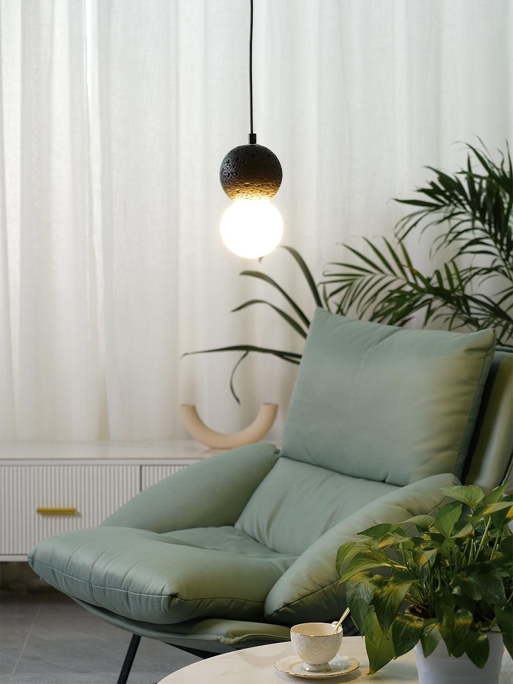 Solvicen Suspension Minimaliste en Ciment - Neutralighting