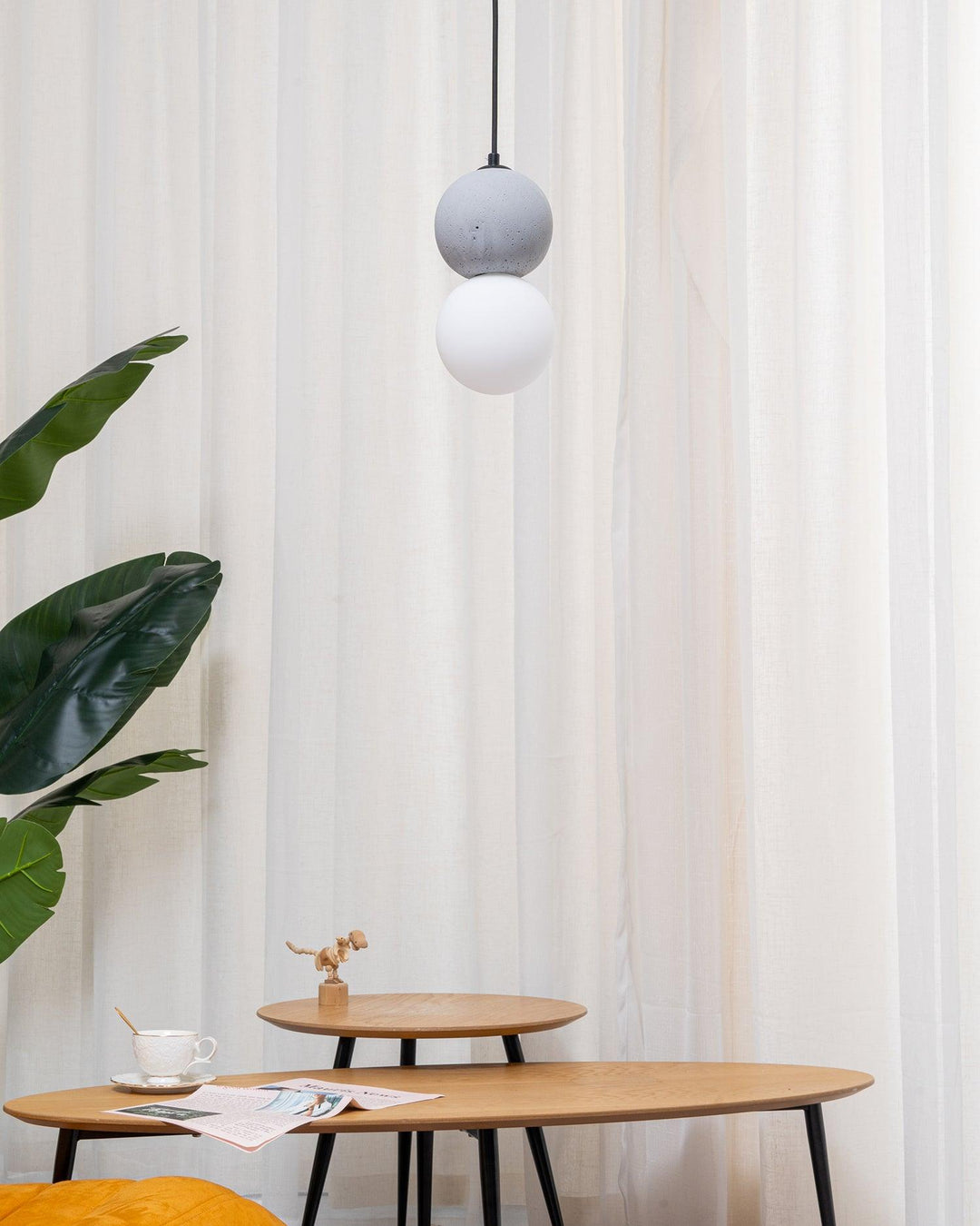 Gemma Lampe Pendante Moderne en Ciment - Neutralighting