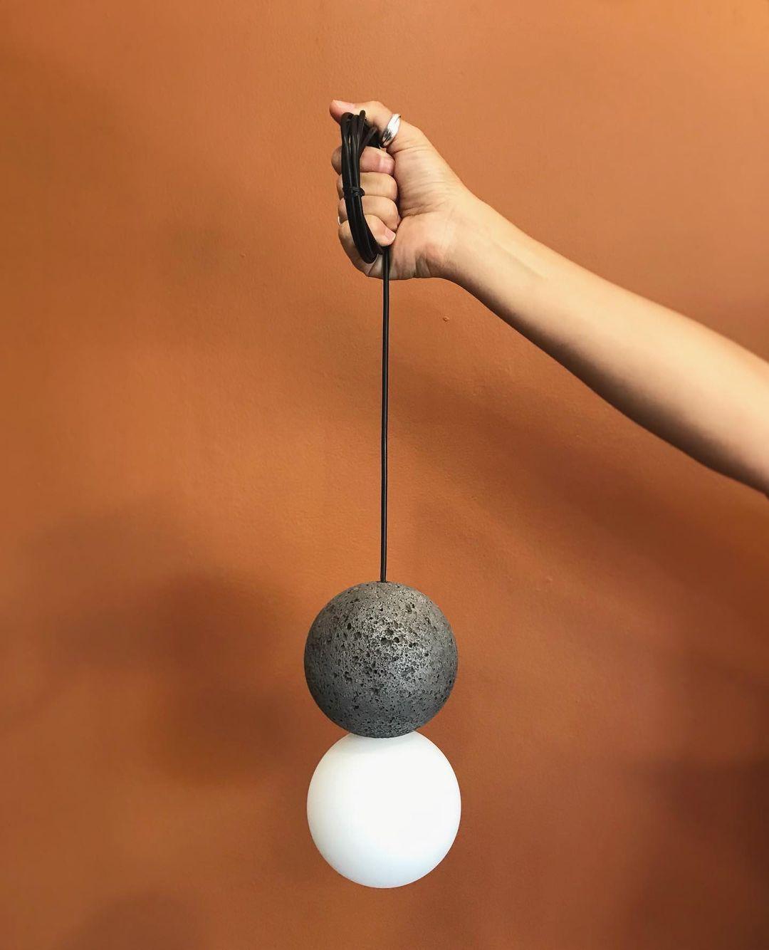 Gemma Lampe Pendante Moderne en Ciment - Neutralighting