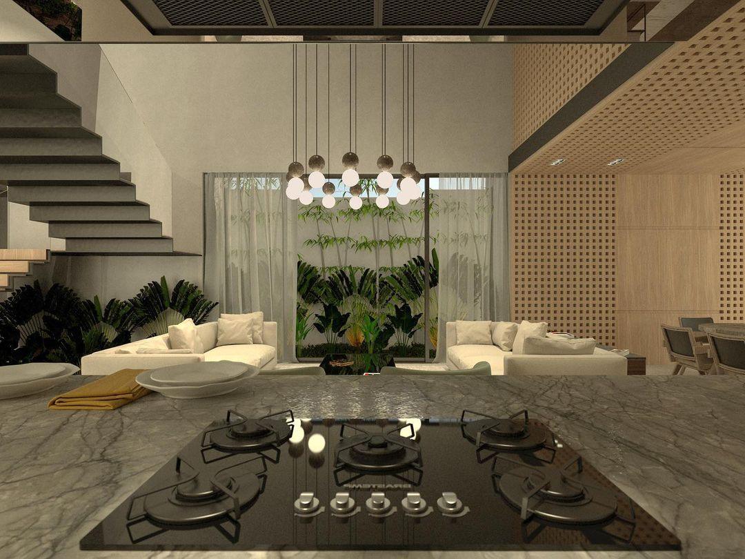 Gemma Lampe Pendante Moderne en Ciment - Neutralighting