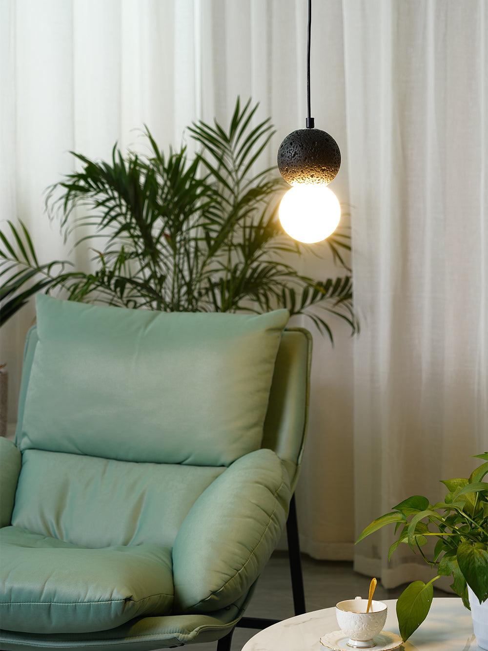 Solvicen Suspension Minimaliste en Ciment - Neutralighting
