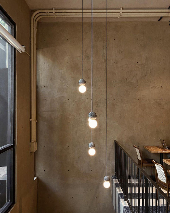 Gemma Lampe Pendante Moderne en Ciment - Neutralighting