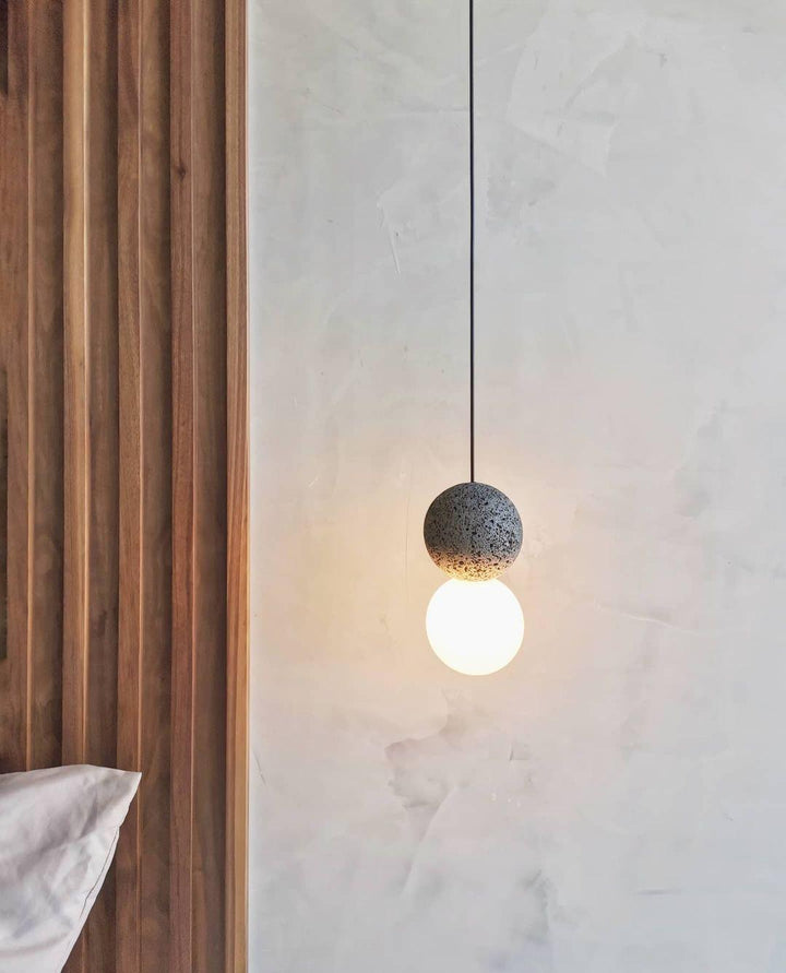 Solvicen Suspension Minimaliste en Ciment - Neutralighting