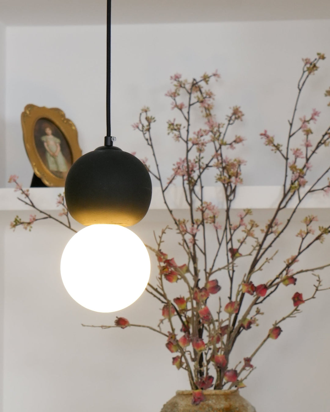 Solvicen Suspension Minimaliste en Ciment - Neutralighting