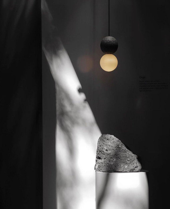 Gemma Lampe Pendante Moderne en Ciment - Neutralighting