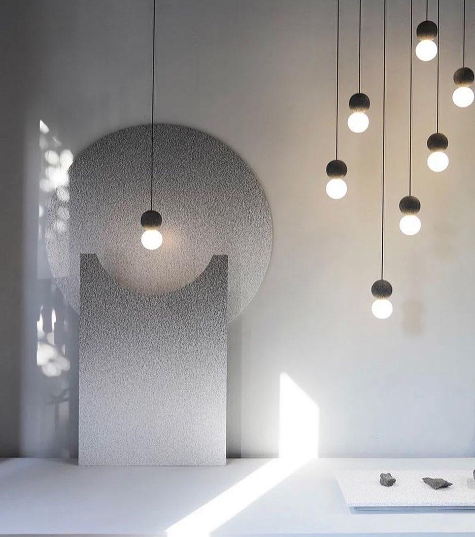 Gemma Lampe Pendante Moderne en Ciment - Neutralighting
