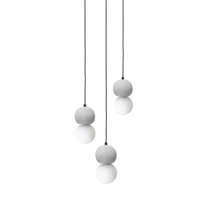 Solvicen Suspension Minimaliste en Ciment - Neutralighting