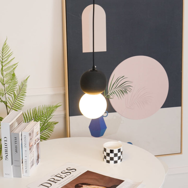 Solvicen Suspension Minimaliste en Ciment - Neutralighting