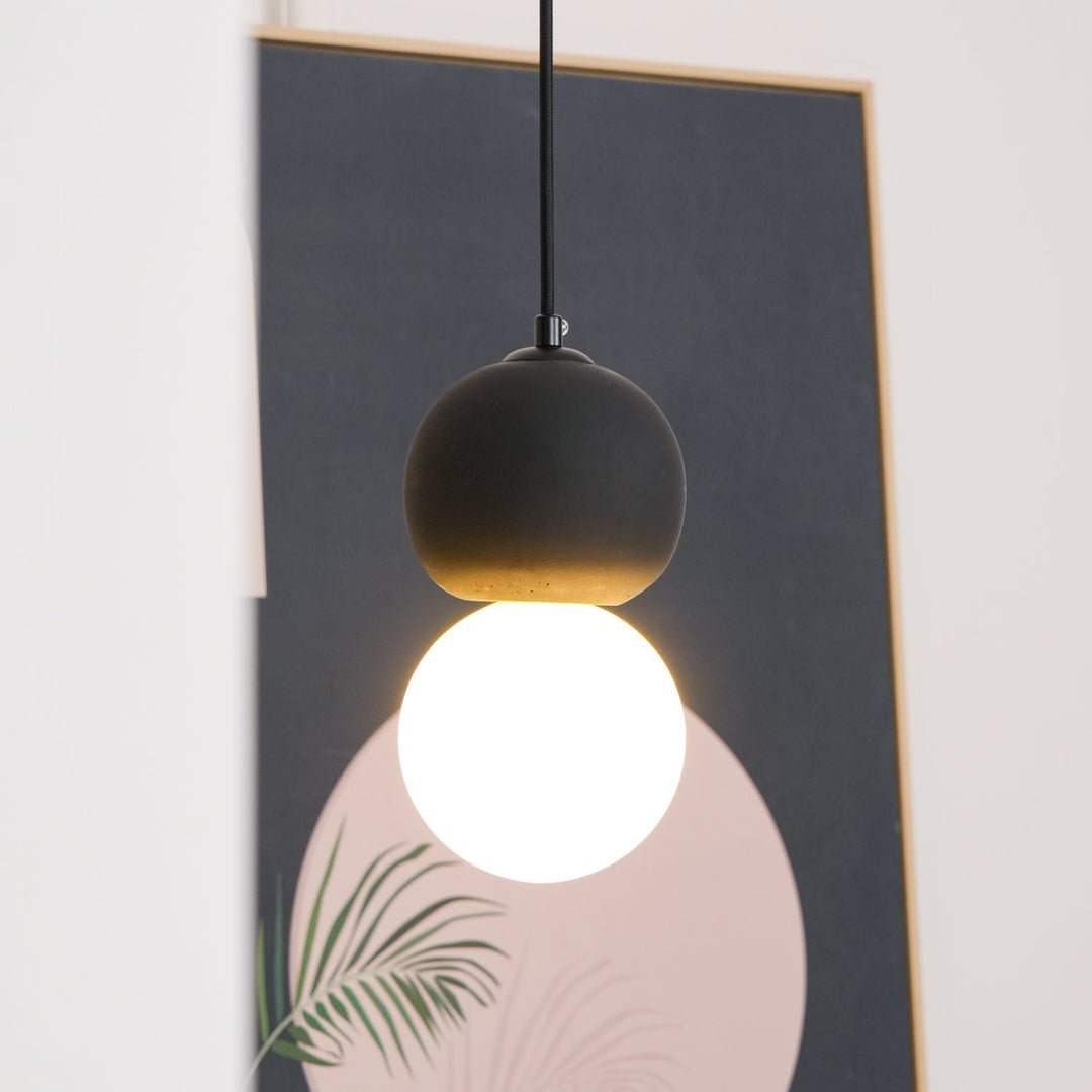 Solvicen Suspension Minimaliste en Ciment - Neutralighting