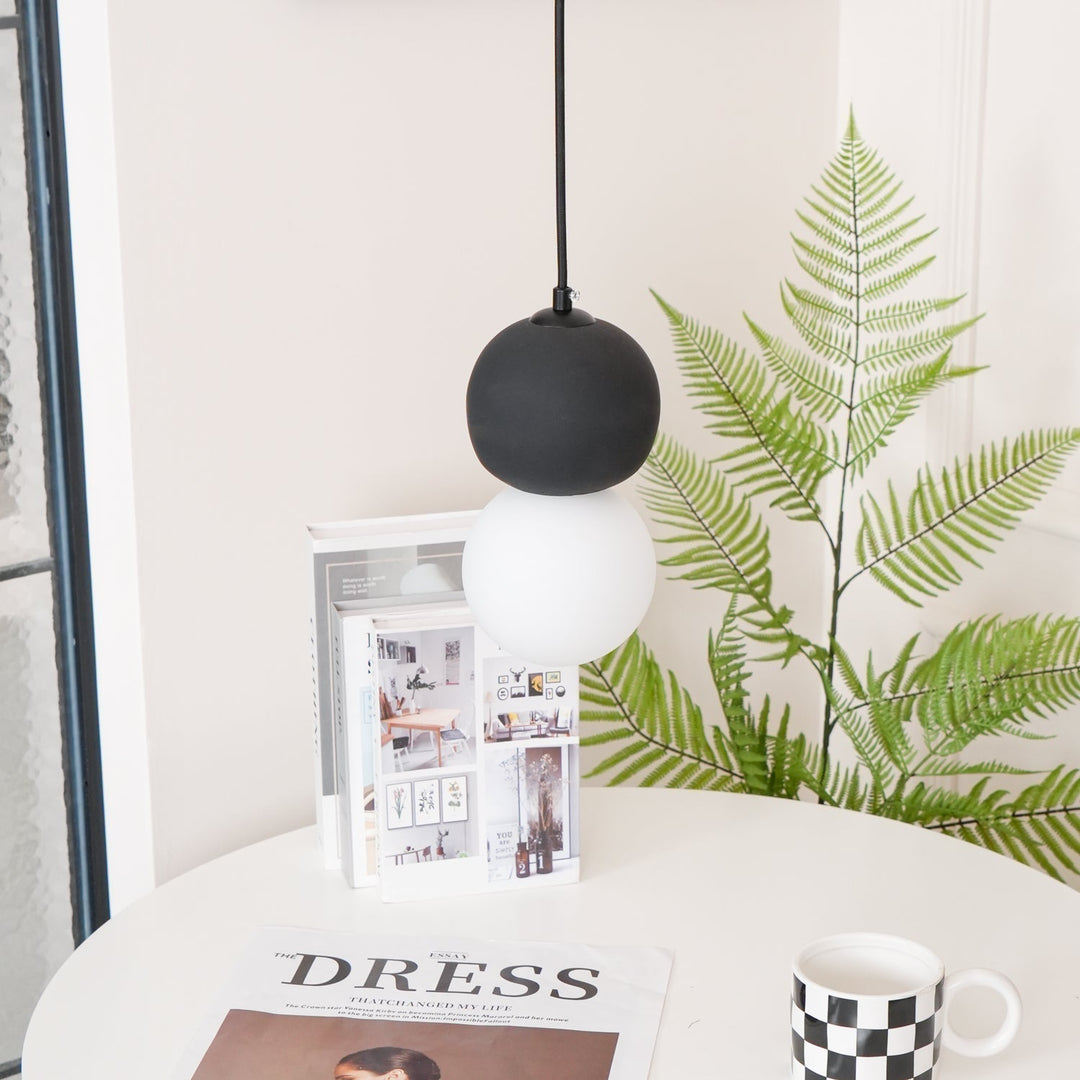 Solvicen Suspension Minimaliste en Ciment - Neutralighting