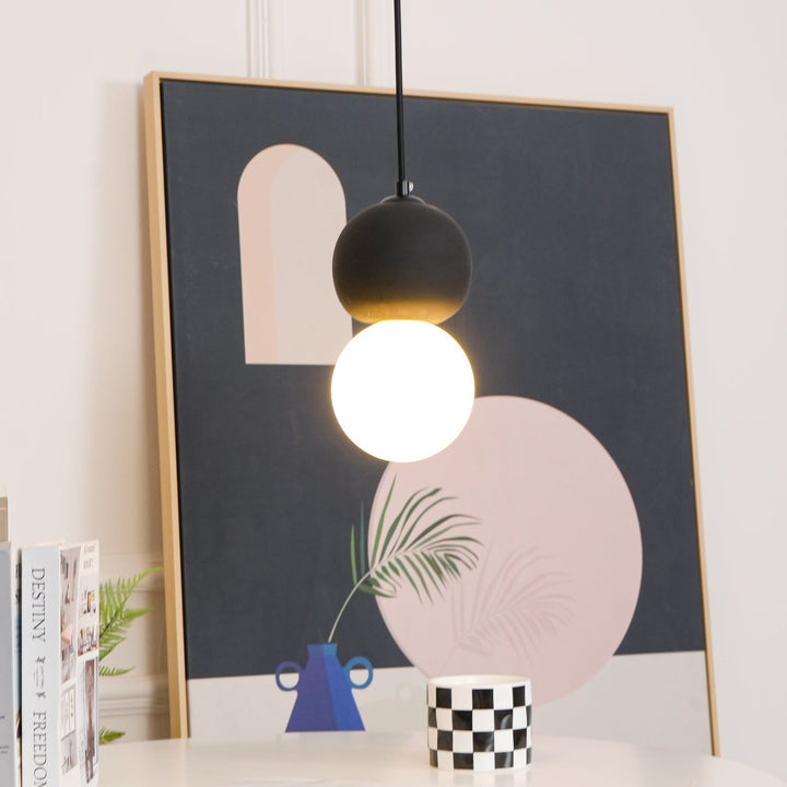Solvicen Suspension Minimaliste en Ciment - Neutralighting