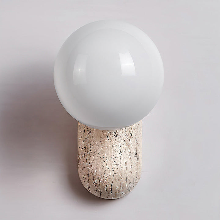 Colaeira Applique Murale Moderne Minimaliste en Travertin - Neutralighting