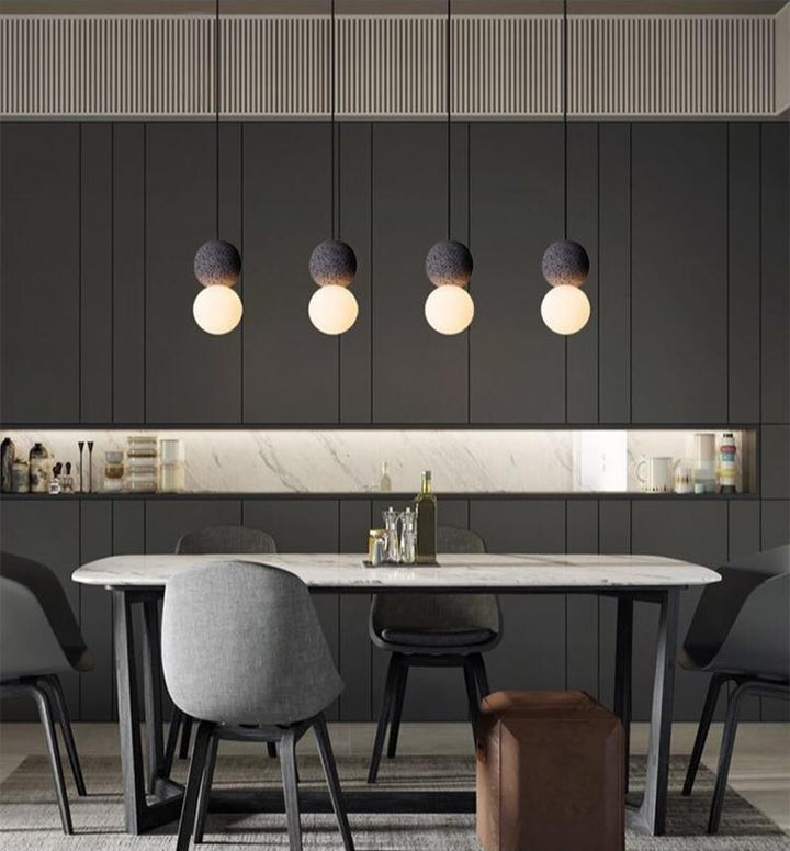 Gemma Lampe Pendante Moderne en Ciment - Neutralighting