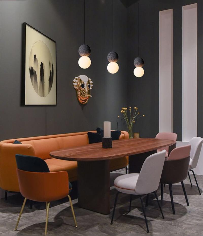 Gemma Lampe Pendante Moderne en Ciment - Neutralighting