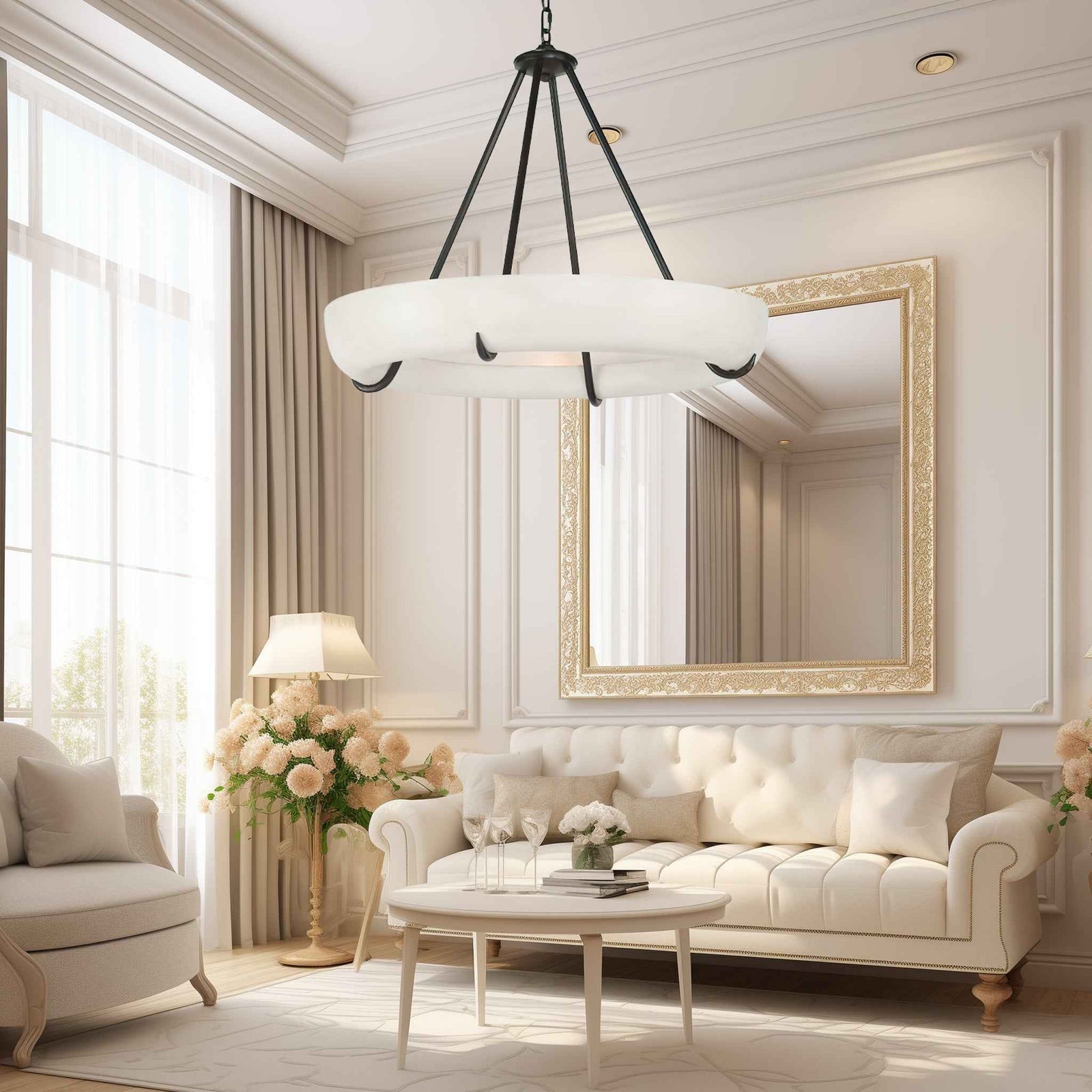 Lampe Daria en Métal – Élégance Moderne